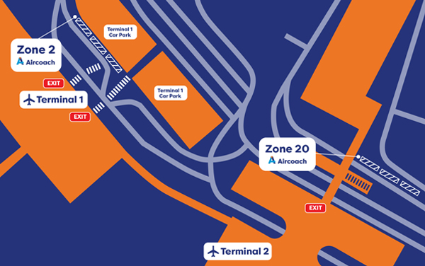 Dublin Airport Location Map