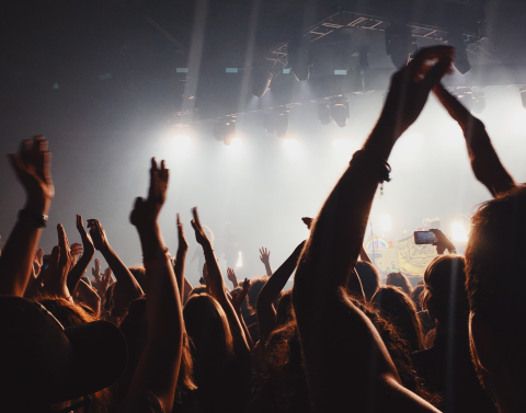 People at a concert